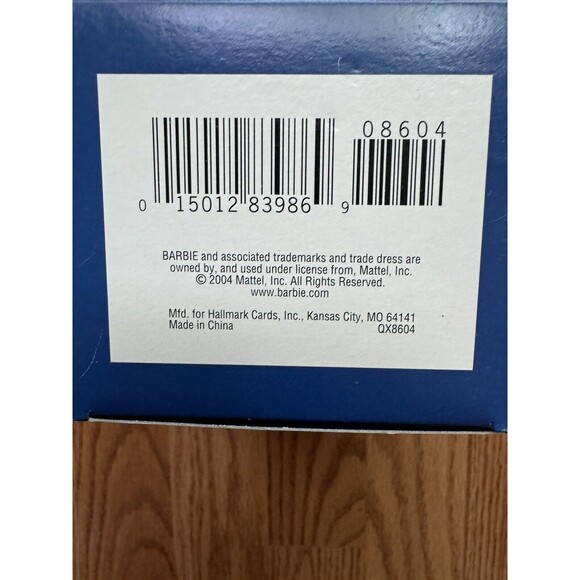 Hallmark 2004 Series‎ Ornament #5 ~ Celebration Barbie ~ Special Edition NIB - Picture 7 of 7